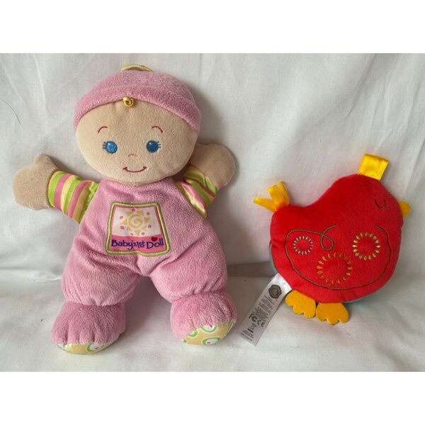 Fisher Price Meine erste Puppe mit musikalischer Bettdecke und Lichtern, 26,5 cm