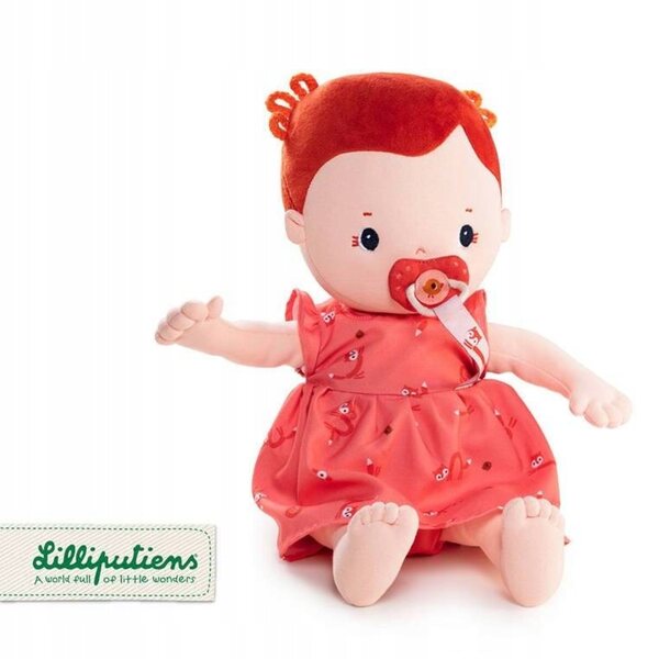 Bambolina Lilliputiens Rose 36 cm - una mascotte di pezza sicura per bambini