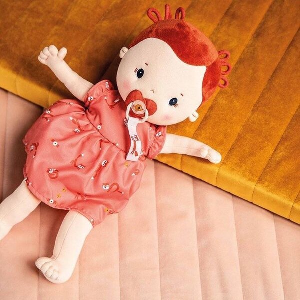 Bambolina Lilliputiens Rose 36 cm - una mascotte di pezza sicura per bambini