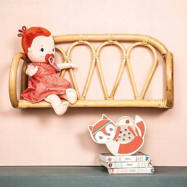 Bambolina Lilliputiens Rose 36 cm - una mascotte di pezza sicura per bambini