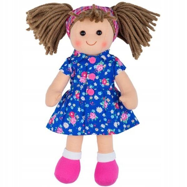 Bambola di pezza Klara 28 cm - Morbida Bambola da Coccolare per Bambini