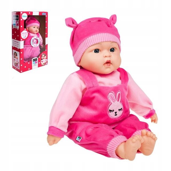 PlayTo 46 cm Zosia Stoffpuppe mit Sprechmodul und polnischer Sängerin
