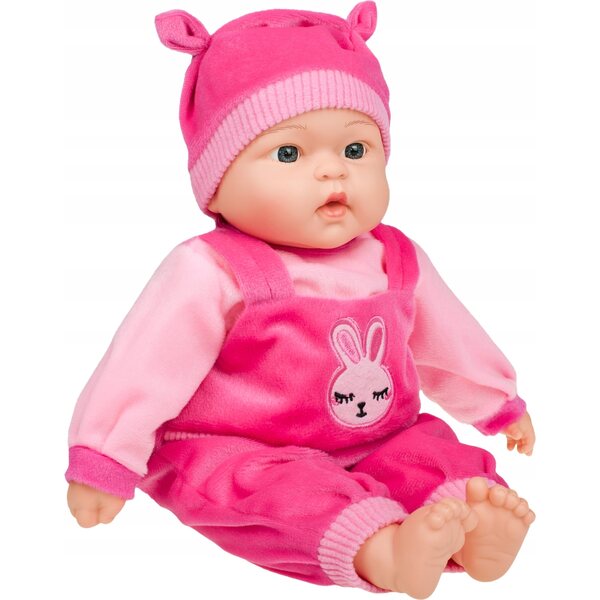 PlayTo 46 cm Zosia Stoffpuppe mit Sprechmodul und polnischer Sängerin