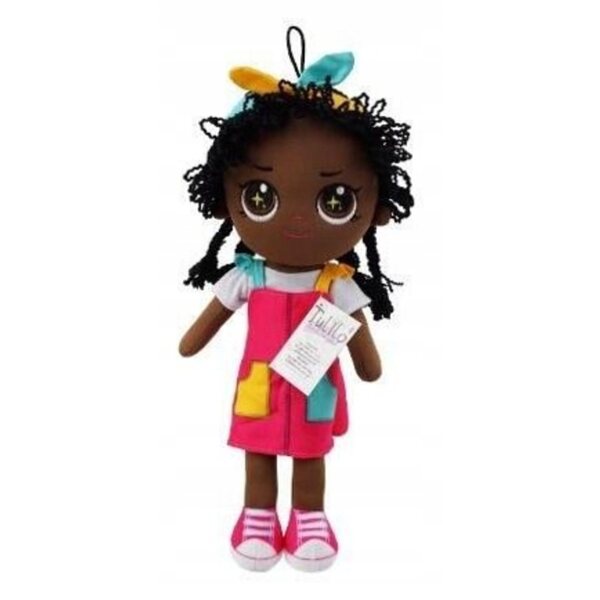 Bambola di pezza Tulilo Kasia 33 cm - morbidissima e adatta bambini 3+