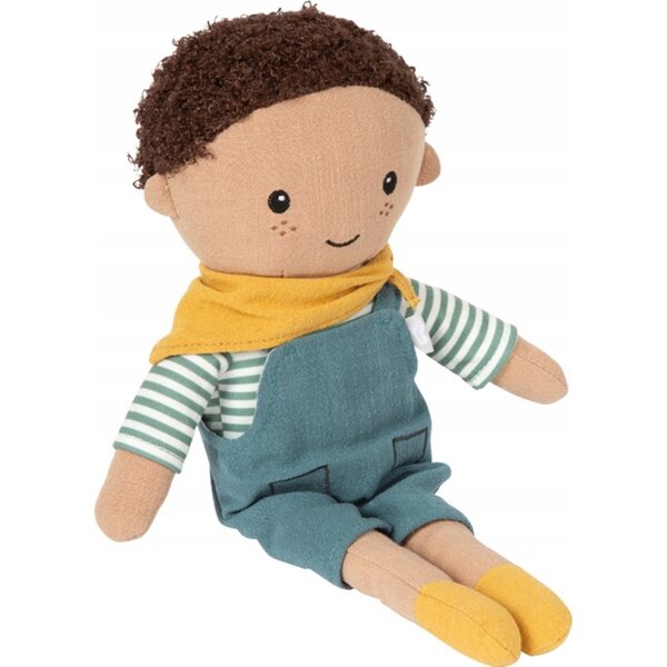 Bambola di stoffa Leo Small Foot per bambini dai 2 anni - 28x8x39 cm