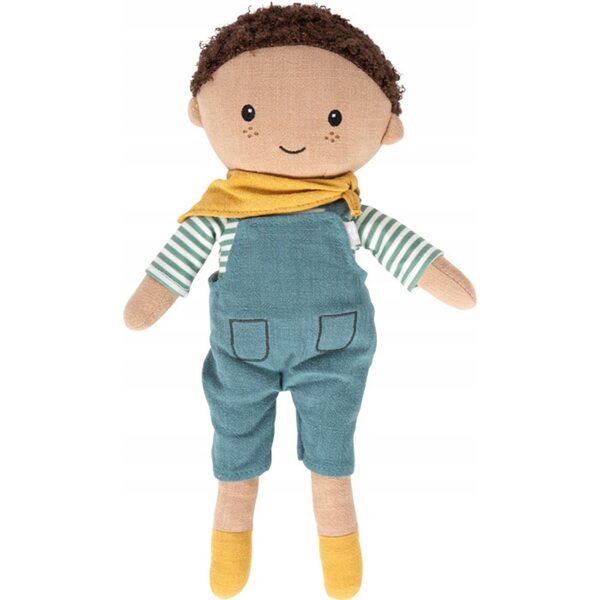 Bambola di stoffa Leo Small Foot per bambini dai 2 anni - 28x8x39 cm