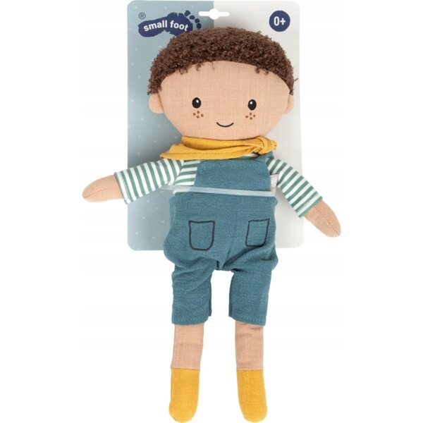 Bambola di stoffa Leo Small Foot per bambini dai 2 anni - 28x8x39 cm