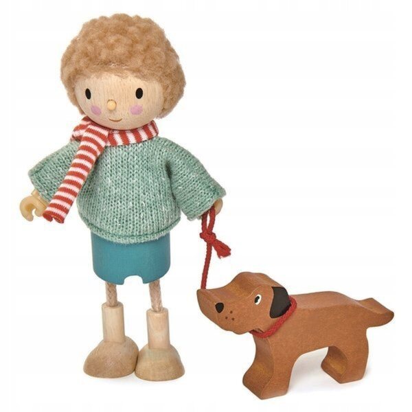 Tender Leaf Toys – Mr. Goodwood Puppe mit umweltfreundlichem Holzstab ab 3 Jahren