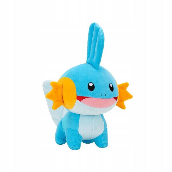 Pokémon Mudkip Plüsch 20 cm, weiche und authentische Details für Kinder ab 7 Jahren