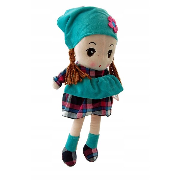 Lena, die große 42 cm große weiche Stoffpuppe in Geschenkbox