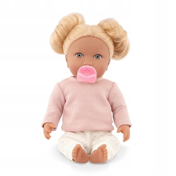 LullaBaby Neugeborene Puppe mit Haaren und Accessoires für Kinder ab 2 Jahren