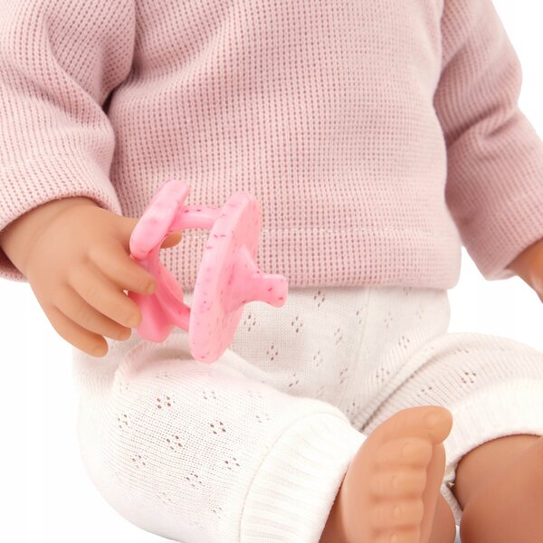 LullaBaby Neugeborene Puppe mit Haaren und Accessoires für Kinder ab 2 Jahren