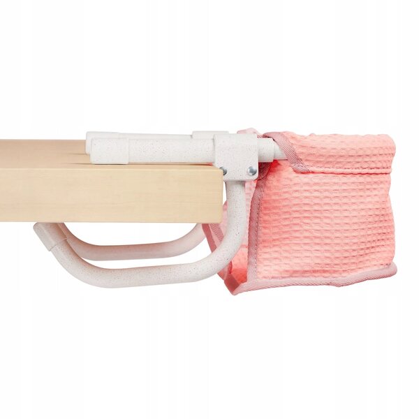 Puppenfütterungsset mit LullaBaby Tischsitz rosa CE EN71