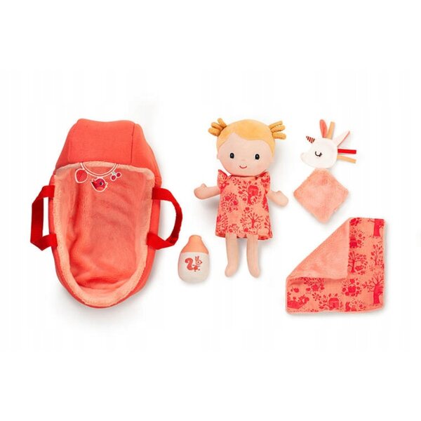 Lilliputiens Baby Doll Lena con Gondola per Bambini 12+ Mesi