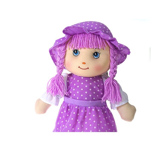 Weiche, kuschelige Stoffpuppe 50 cm mit Sound – Lernspielzeug