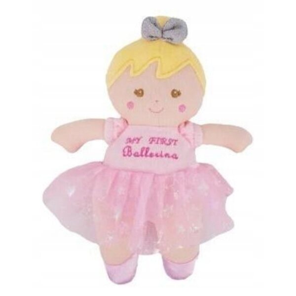 Lily Puppenrassel 25 cm aus Stoff für Kinder ab 3 Jahren