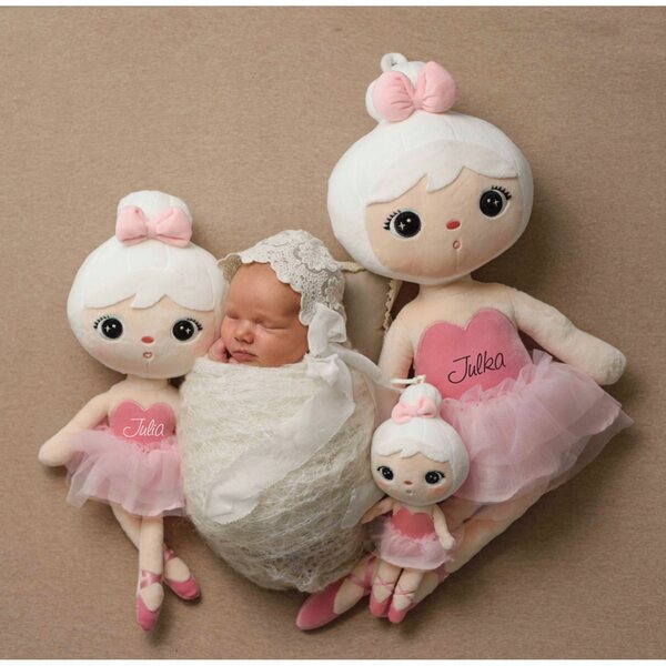 Metoo Mini-Ballerina-Puppe 22 cm – superweich und anpassbar