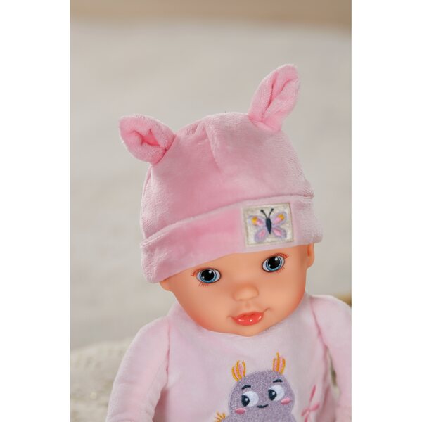 Baby Born Sweetie Pink Stoffpuppe 30 cm mit Rassel für Neugeborene