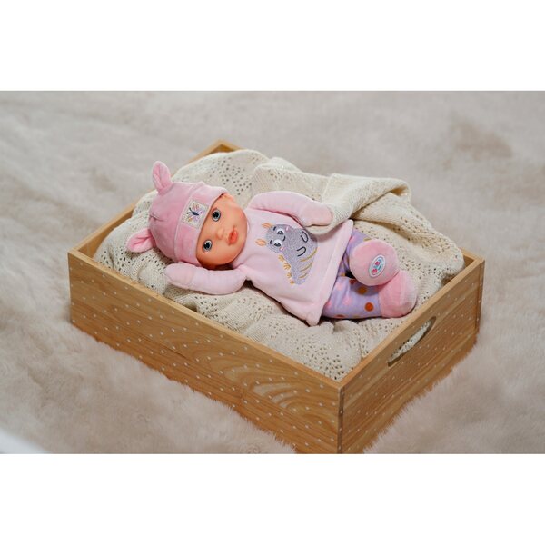 Baby Born Sweetie Pink Stoffpuppe 30 cm mit Rassel für Neugeborene