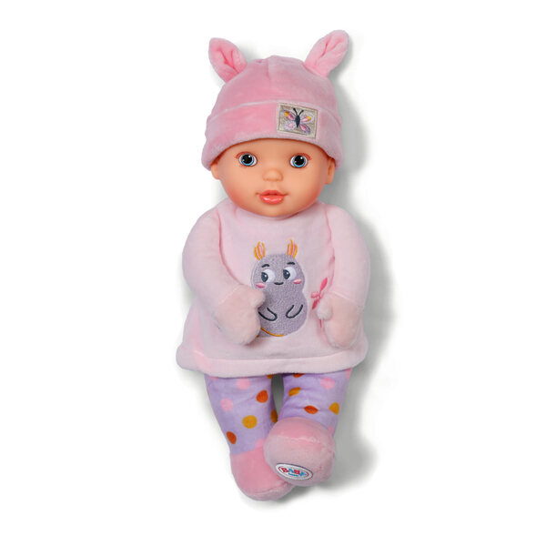 Baby Born Sweetie Pink Stoffpuppe 30 cm mit Rassel für Neugeborene