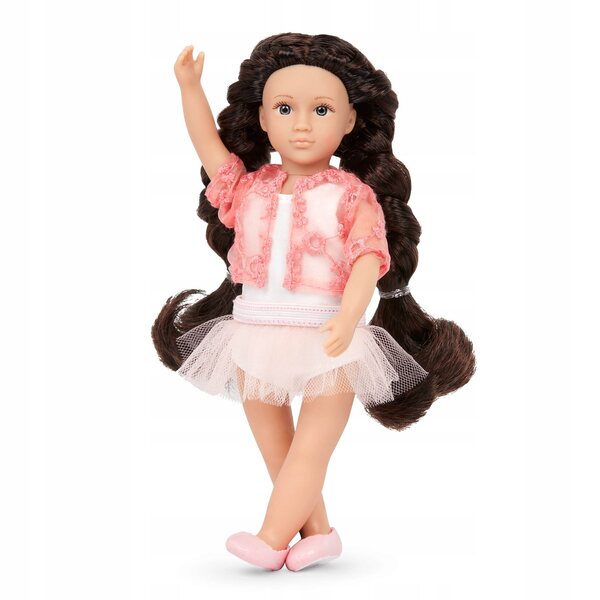 LORI Adrienne: 15 cm große Ballerina-Puppe mit Tutu-Kleid und beweglichen Bewegungen