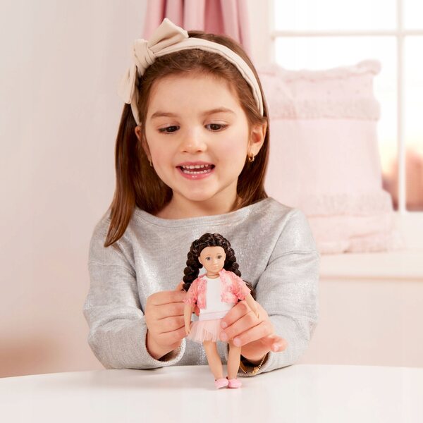 LORI Adrienne: 15 cm große Ballerina-Puppe mit Tutu-Kleid und beweglichen Bewegungen