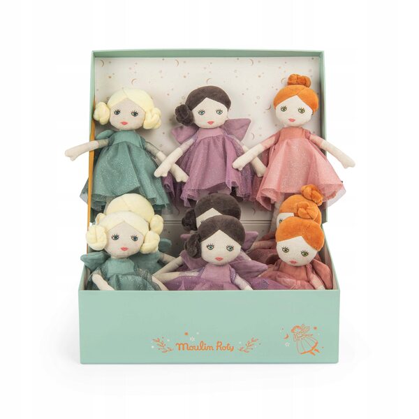 Moulin Roty Fatina Isaline 26 cm Les Fées - Morbida Bambola in Tessuto
