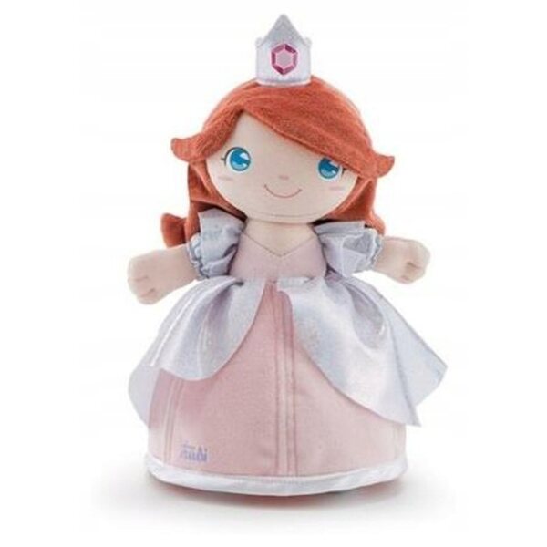 Queen Crystal Trudi bambola morbida con vestito rosa 25 cm - Outlet