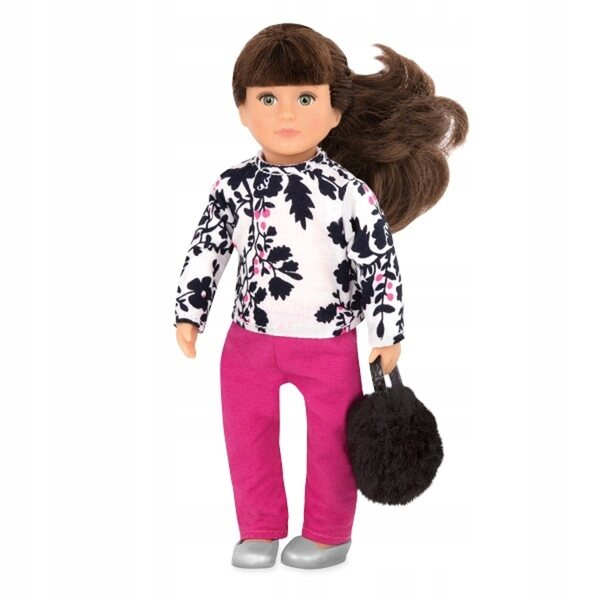 LORI DOLL Elegant ADLEY 15cm – Modepuppe mit weichem Körper und kämmbaren Haaren