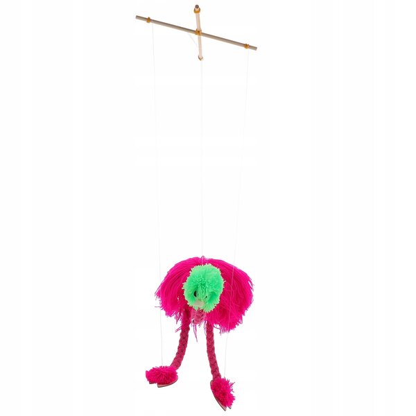 MARIONETKA STRUSIA INTERAKTYWNA DLA DZIECI