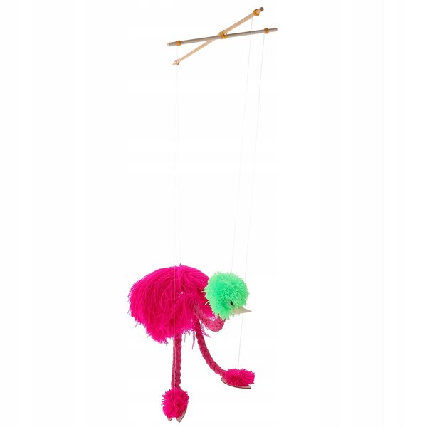 MARIONETKA STRUSIA INTERAKTYWNA DLA DZIECI