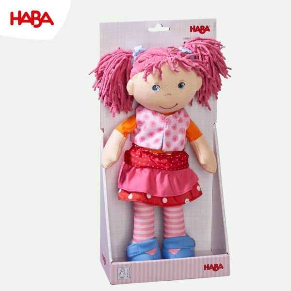 Bambola di pezza HABA 30 cm - un giocattolo morbido e leggero per un bambino