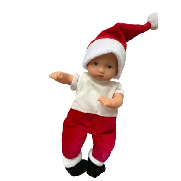 GOTZ kleine Weihnachtspuppe 22cm im festlichen Kleid für Kinder ab 0 Jahren