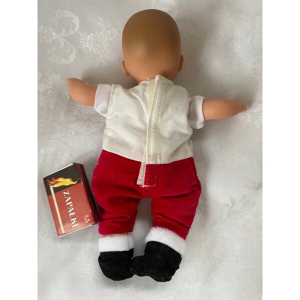 GOTZ kleine Weihnachtspuppe 22cm im festlichen Kleid für Kinder ab 0 Jahren