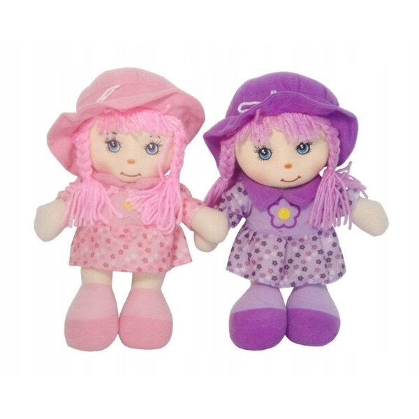 Bambola di pezza svedese 27 cm - Interattiva e Morbida per Bambini 12m+