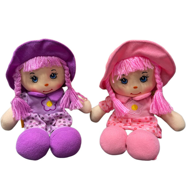 Bambola di pezza svedese 27 cm - Interattiva e Morbida per Bambini 12m+
