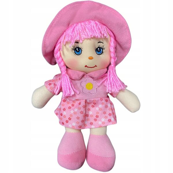 Bambola di pezza svedese 27 cm - Interattiva e Morbida per Bambini 12m+