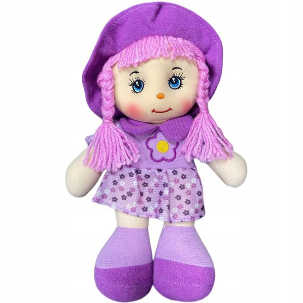 Bambola di pezza svedese 27 cm - Interattiva e Morbida per Bambini 12m+