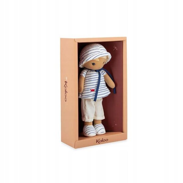 Kaloo Eli Puppe 25 cm – weiche französische Babypuppe mit eleganter Party