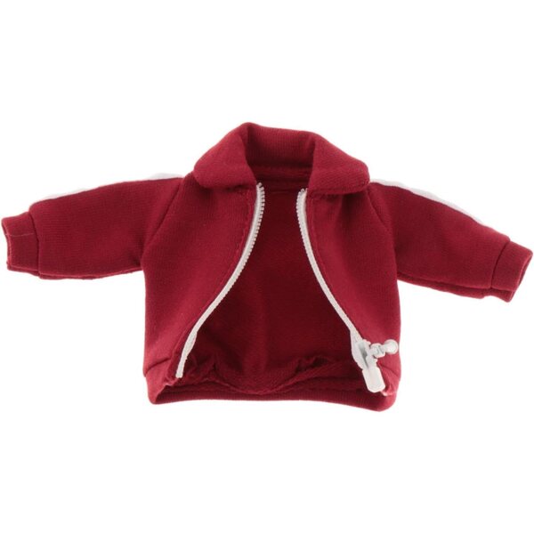 1/12 FewNvWa Herrenbekleidung: Jacke, Hose und Sportshirt, Rot