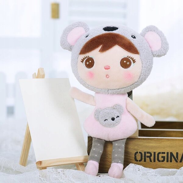 Metoo Koala bambola 22 cm con ciondolo, personalizzabile e sicura per bambini