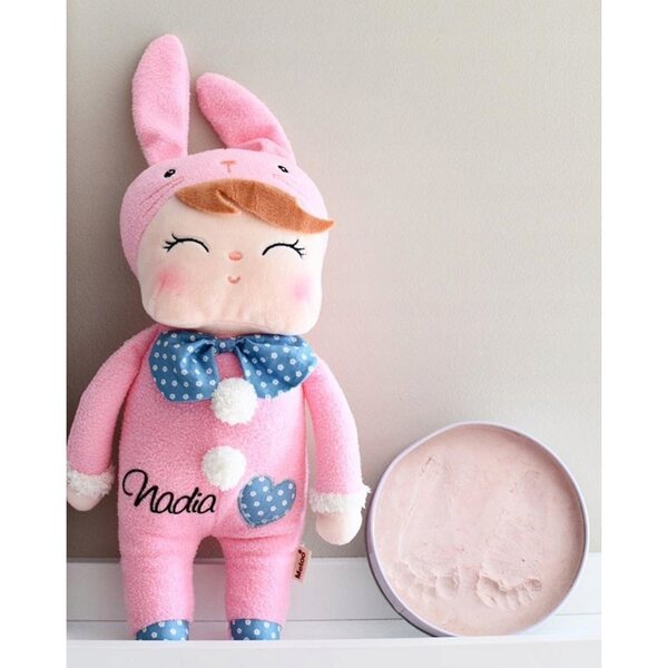 Metoo Angela Bunny Doll con Personalizzazione - Peluche Peluche per Bambini