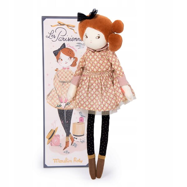 Moulin Roty bambola Constance 47 cm, bambola di stoffa per bambine da 12 mesi in su