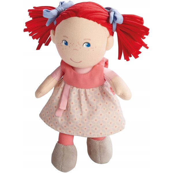 Haba bambola Mirli morbido in tessuto, ideale per bambini da 6 mesi in su