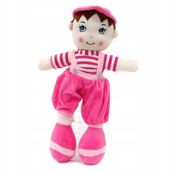 Großer weicher und farbenfroher Stoffpuppenjunge 55 cm für Kinder