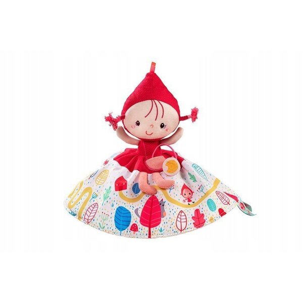 Bambola di pezza Lilliputiens Cappuccetto Rosso, 20 cm, corda a doppia faccia