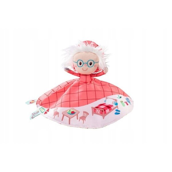 Bambola di pezza Lilliputiens Cappuccetto Rosso, 20 cm, corda a doppia faccia