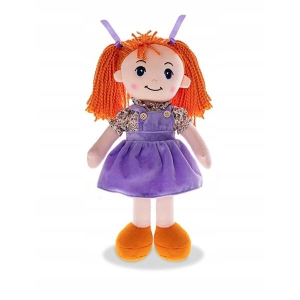 Bambola Rozarka 35 cm corpo morbido parlante in lingua ceca rossa