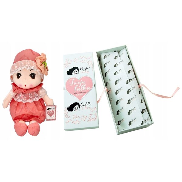 Bambola Julia 42 cm morbida confezione regalo elegante per bambini