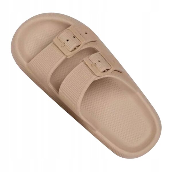 Infradito estive con doppia fibbia, antiscivolo verde EVA 39-40
